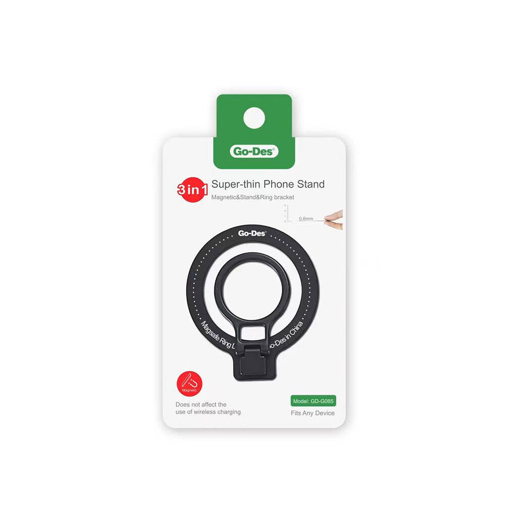 Go Des GD-G085 3in1 Standlı Magnetik Yüzük Tutucu Aparat Go Des GD-G085 3in1 Standlı Magnetik Yüzük Tutucu Aparat